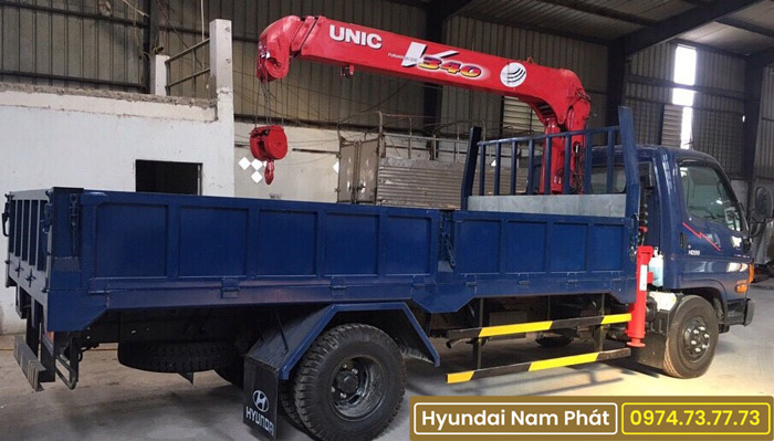 Xe Tải Hyundai HD99 Gắn Cẩu Unic 3 Tấn URV344